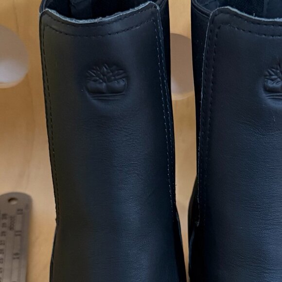 Women's Timberland Black Rebotl Chunky Platform Waterproof Boots Size 9.5 M - Picture 12 of 14